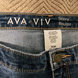 Ava & Viv Denim Skinny Jeans